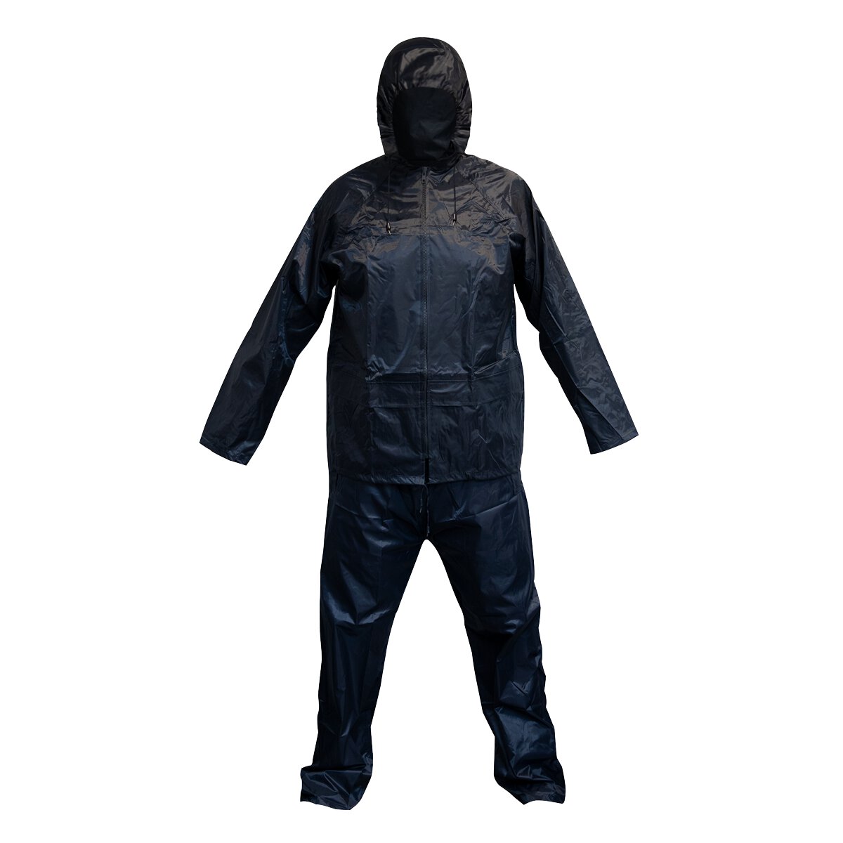 Flexible Waterproof Suit 2pc Navy Blue - XX-Large