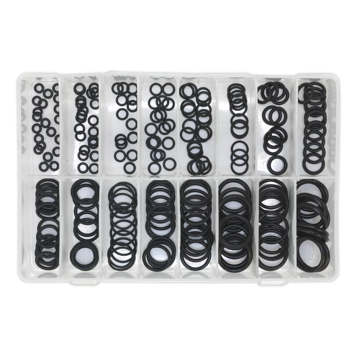 Rubber O-Ring Assortment 225pc Metric