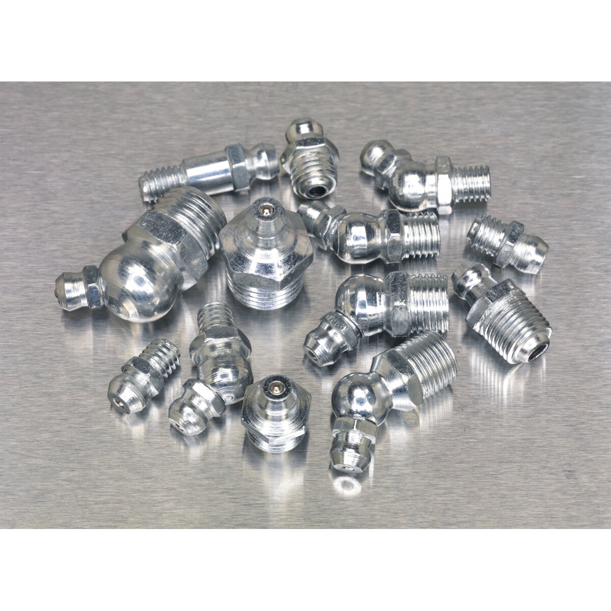Grease Nipple Assortment 130pc - Metric, BSP & UNF
