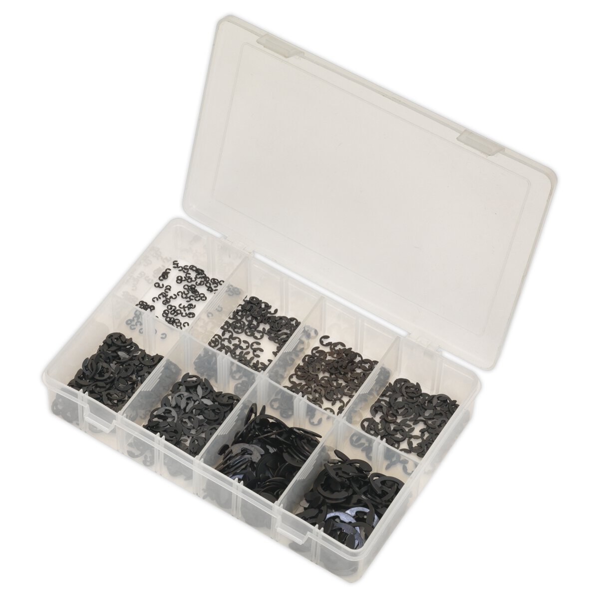 E-Clip Retainer Assortment 800pc Metric | Building Materials Online