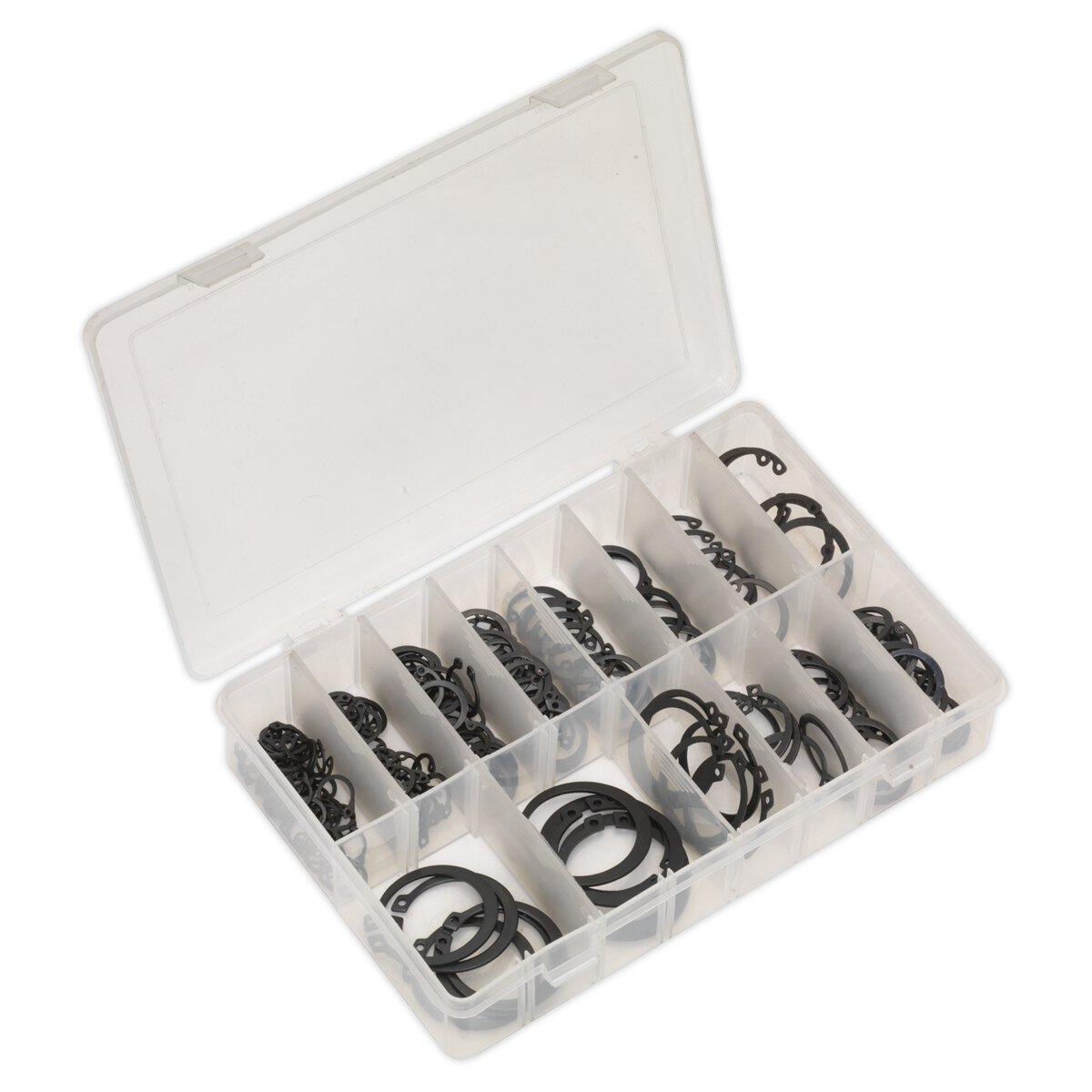 Circlip Assortment 200pc Internal & External Metric