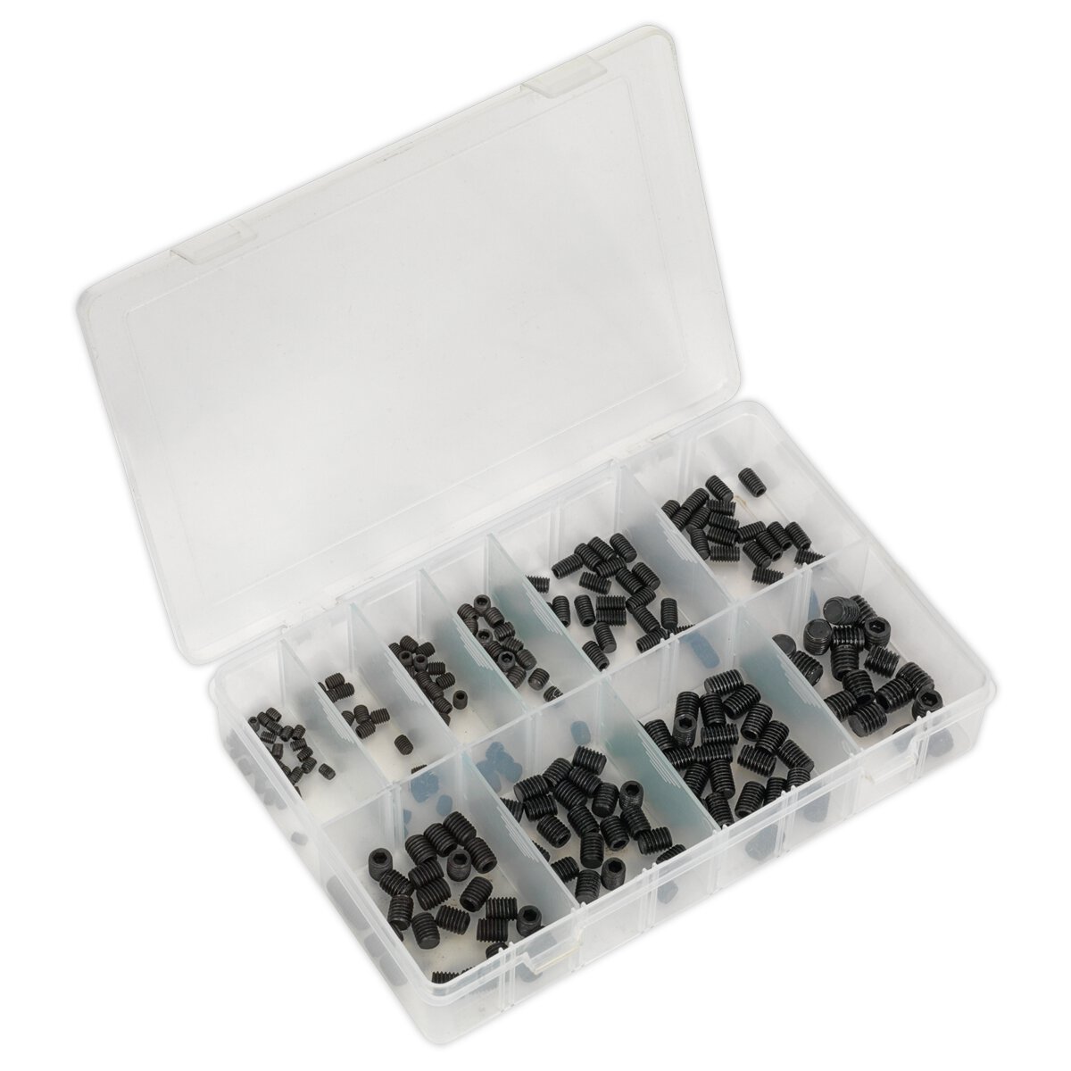 Grub Screw Assortment 250pc M4-M10 DIN 916 Metric