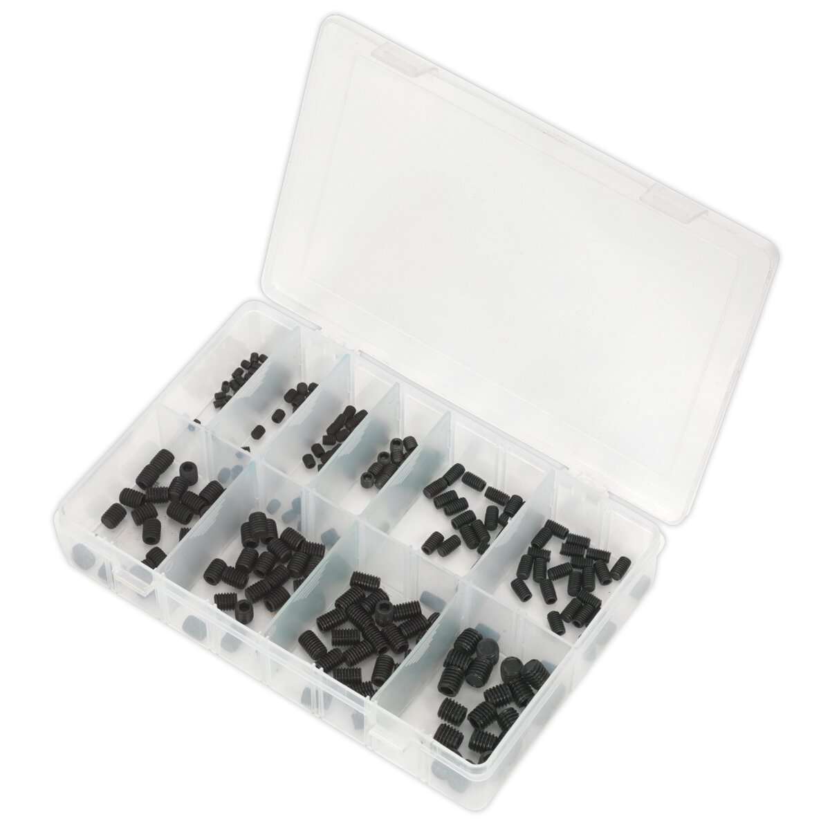 Grub Screw Assortment 250pc M4-M10 DIN 916 Metric