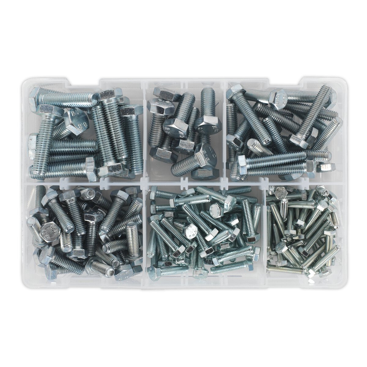 Setscrew Assortment 150pc Metric M5-M10 High Tensile DIN 933
