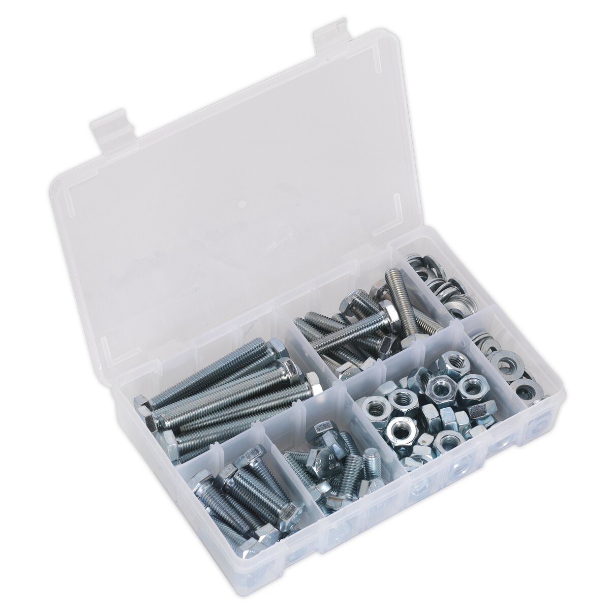 Setscrew, Nut & Washer Assortment 150pc High Tensile M10 Metric