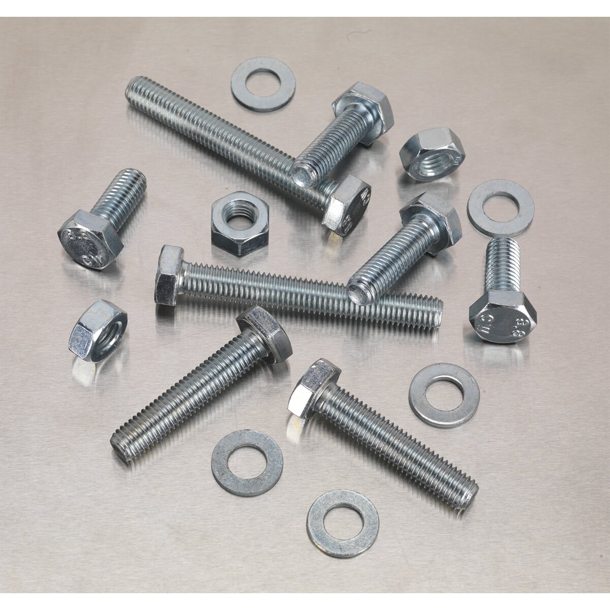 Setscrew, Nut & Washer Assortment 150pc High Tensile M10 Metric
