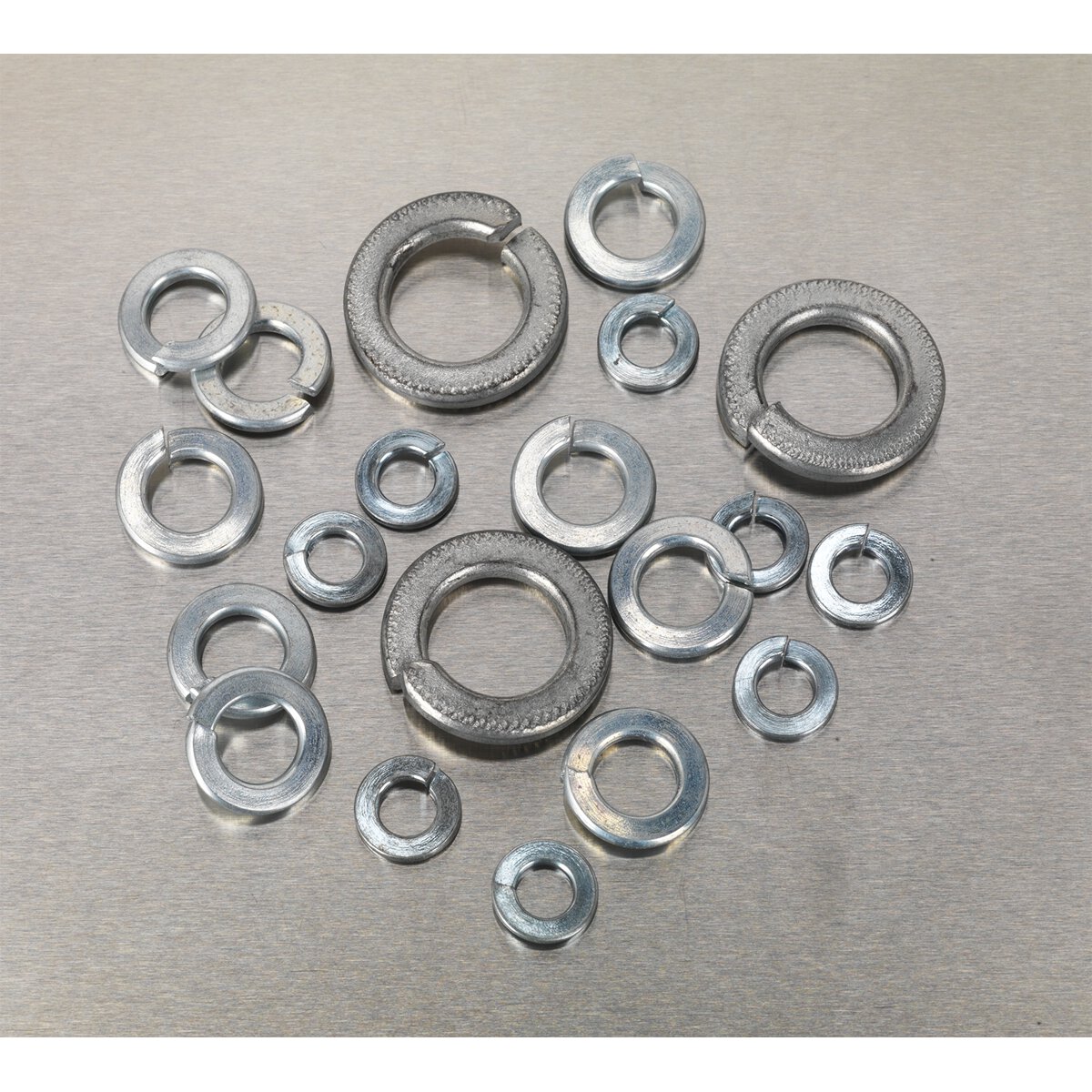 Spring Washer Assortment 1010pc M6-M16 Metric Zinc DIN 127B