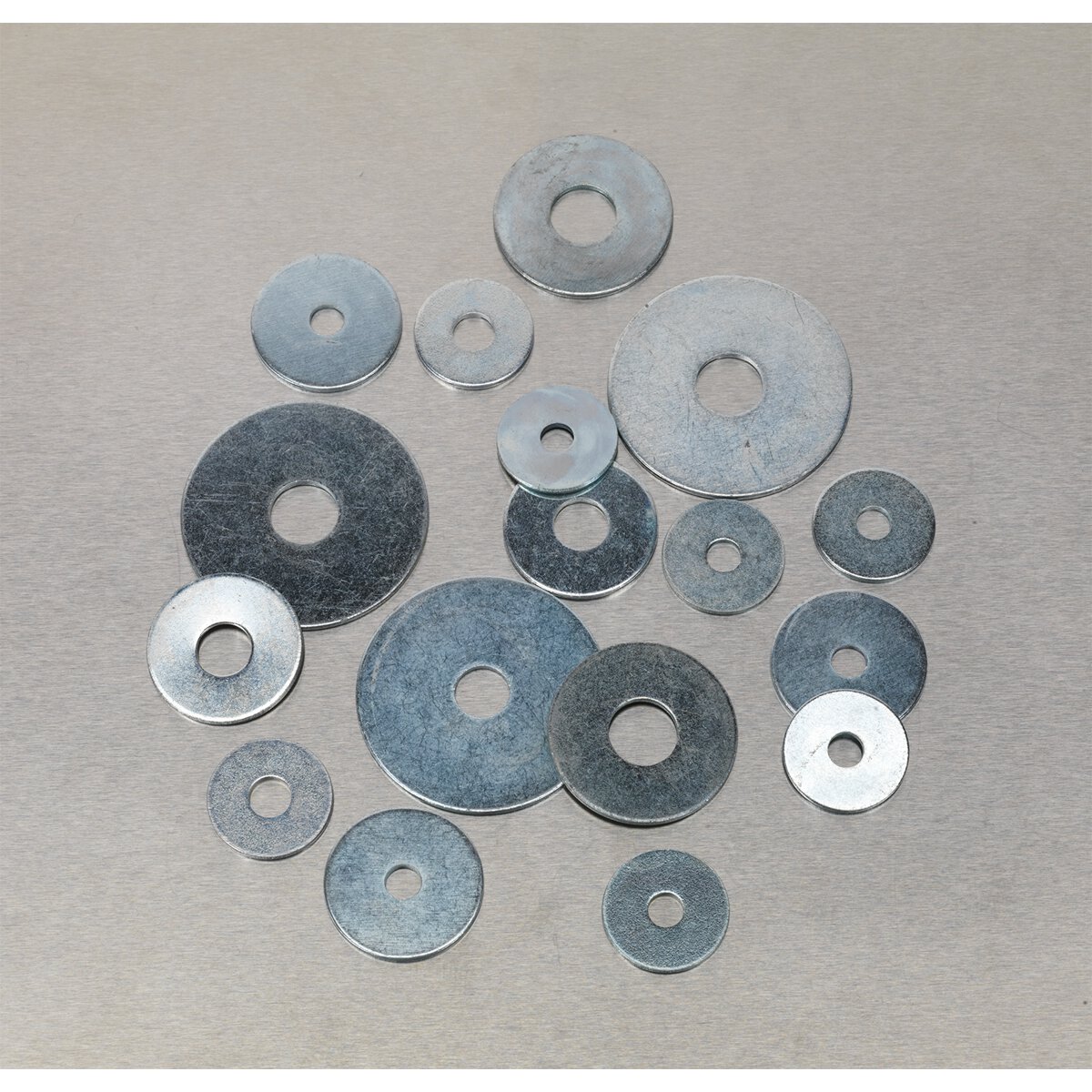 Repair Washer Assortment 240pc M5-M10 Metric Zinc Plated