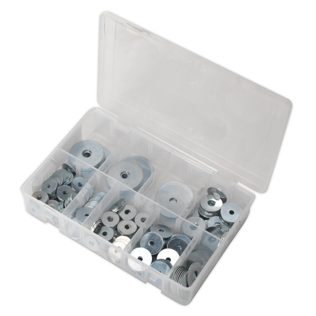 Repair Washer Assortment 240pc M5-M10 Metric Zinc Plated