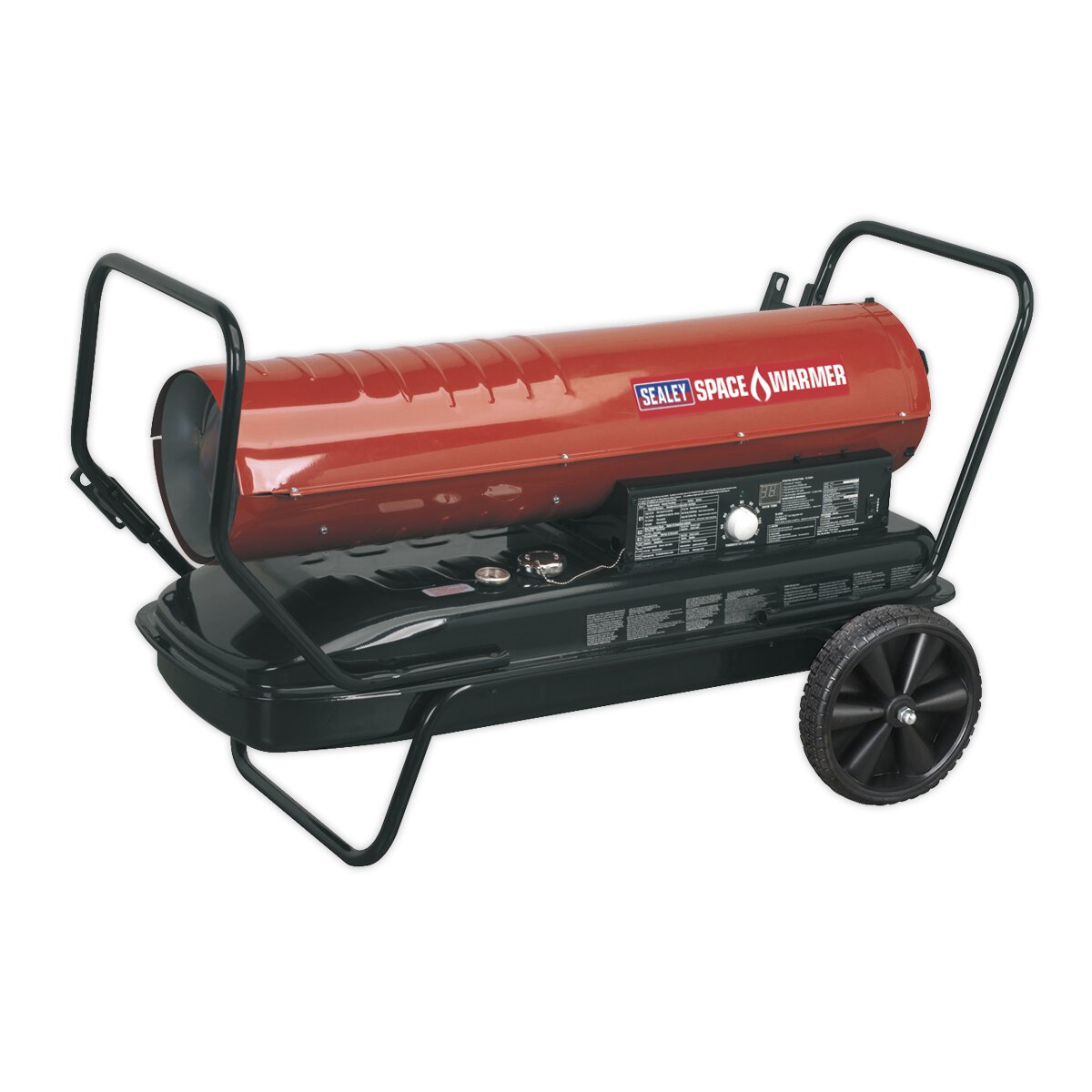 Space Warmer® Paraffin/Kerosene/Diesel Heater 175,000Btu/hr with Wheels