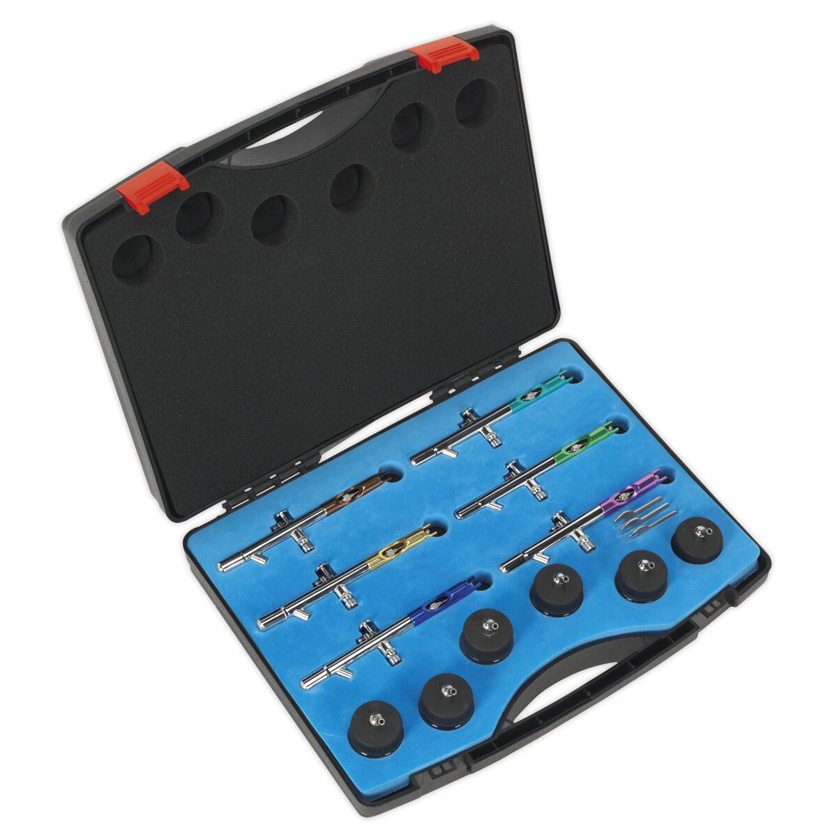 Air Brush Kit 12pc Suction Feed