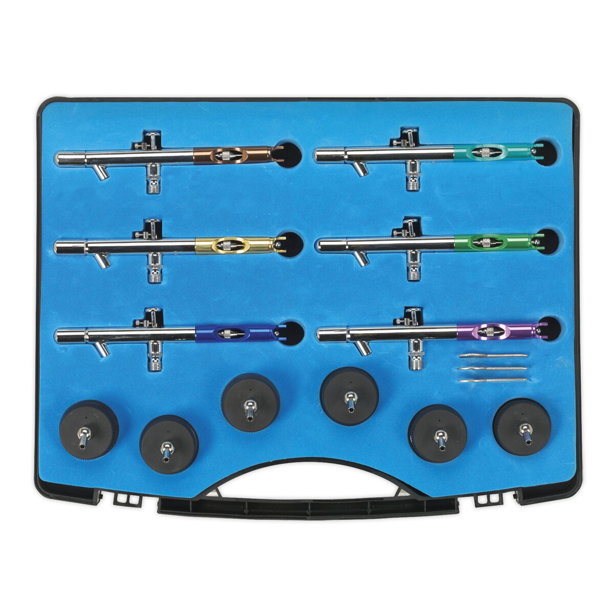 Air Brush Kit 12pc Suction Feed