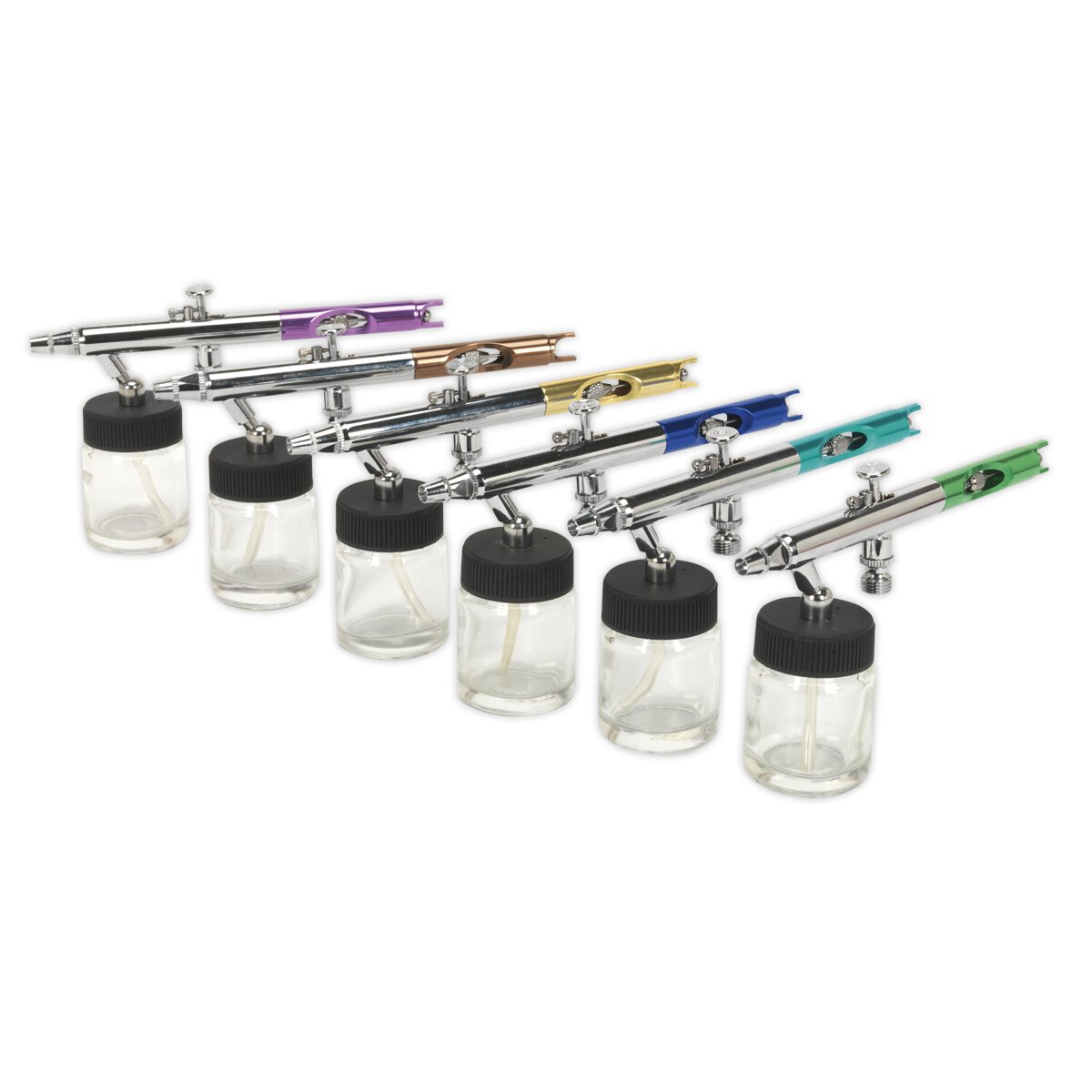 Air Brush Kit 12pc Suction Feed