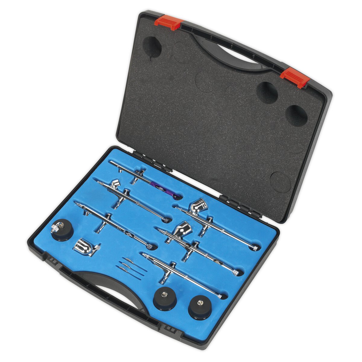 Air Brush Kit 10pc Gravity/Suction Feed