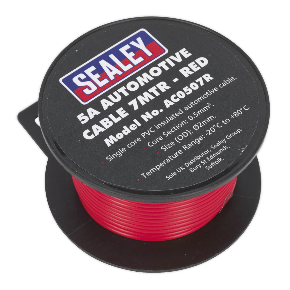 Automotive Cable Thick Wall 5A 7m Red