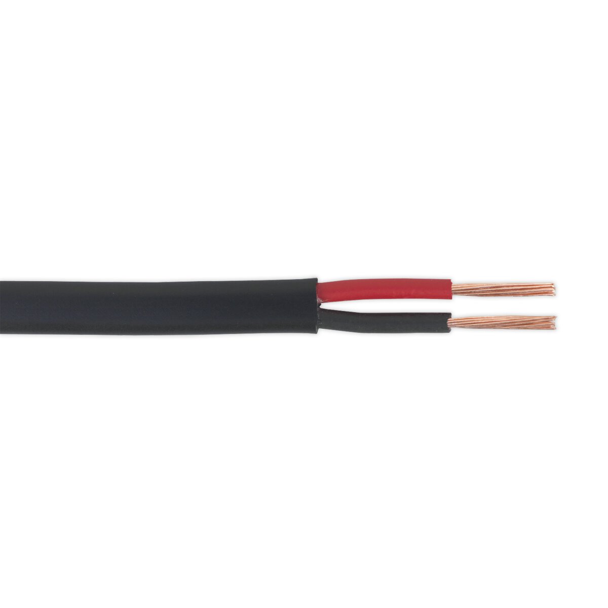 Automotive Cable Thick Wall Flat Twin 2 x 1mm² 14/0.30mm 30m Black