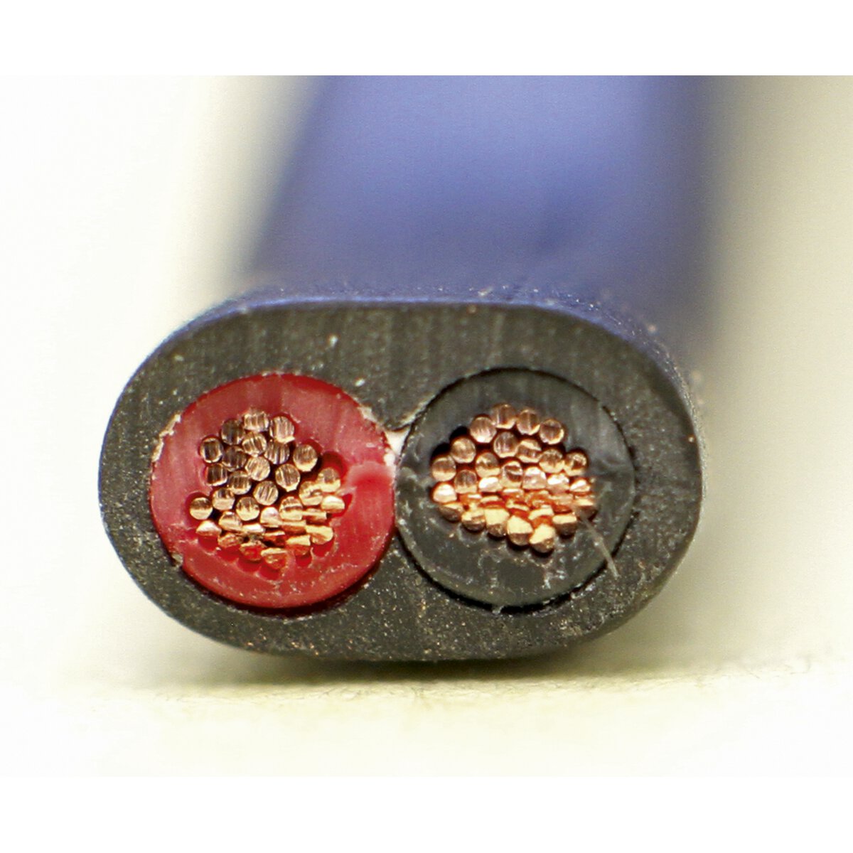 Automotive Cable Thick Wall Flat Twin 2 x 1mm² 14/0.30mm 30m Black