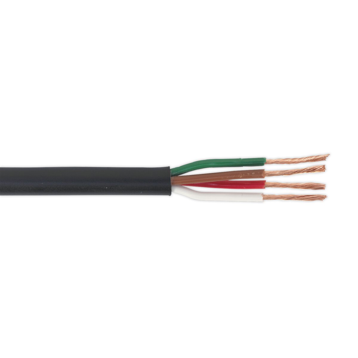 Automotive Cable Thin Wall 4 x 0.75mm² 24/0.20mm 30m Black