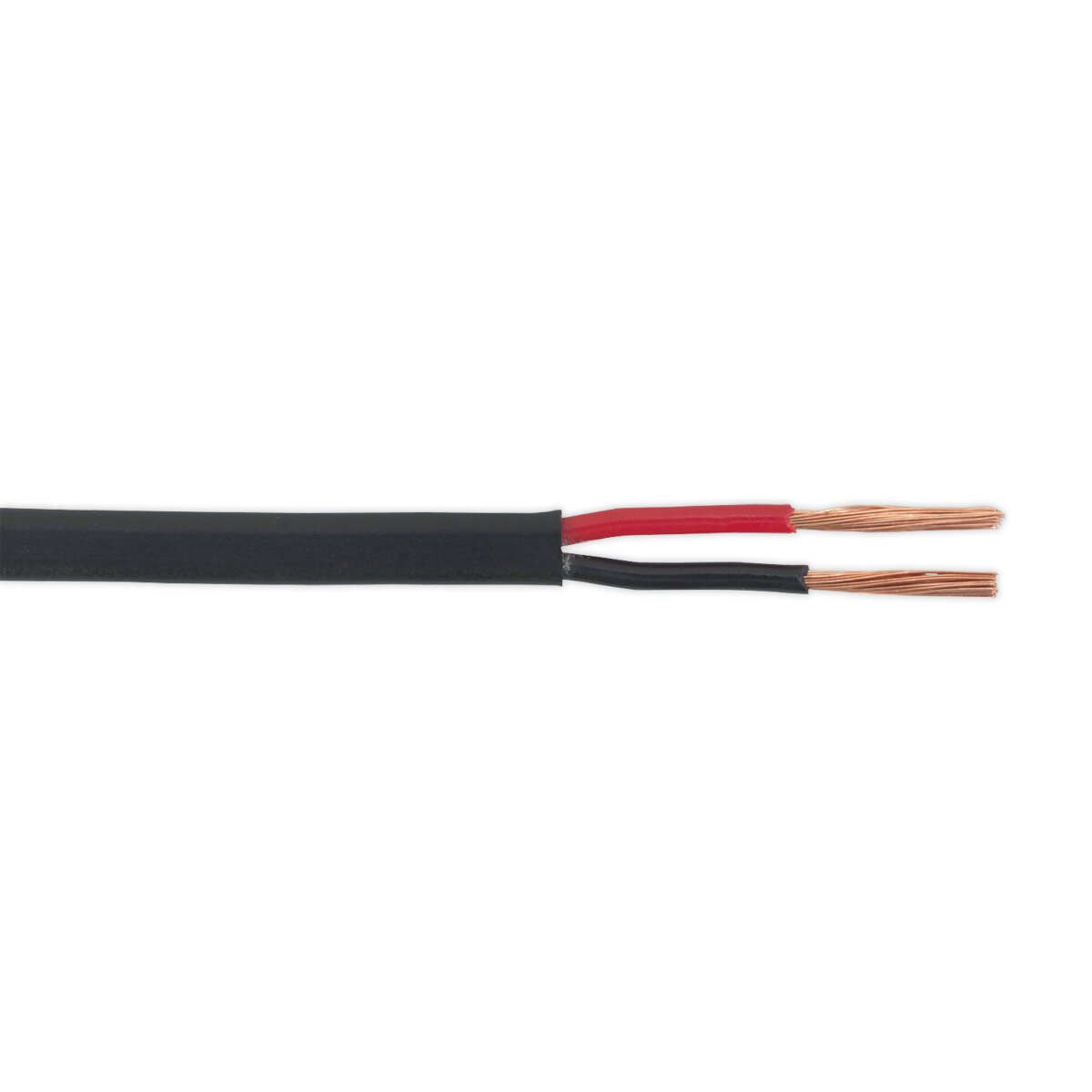 Automotive Cable Thin Wall Flat Twin 2 x 1mm² 32/0.20mm 30m Black
