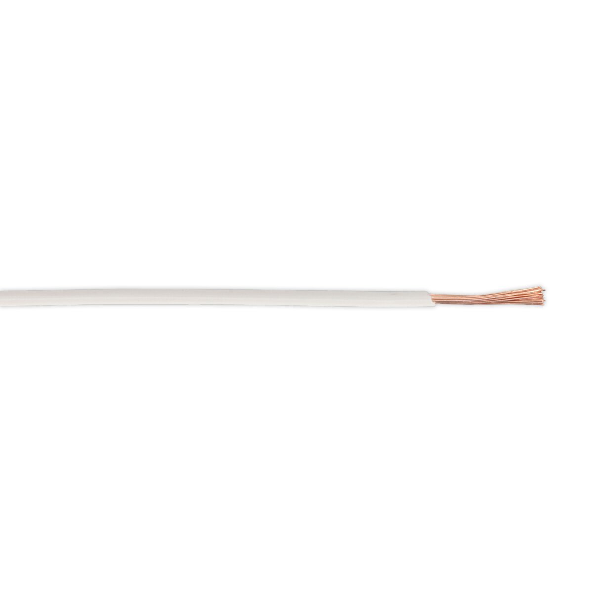 Automotive Cable Thin Wall Single 1mm² 32/0.20mm 50m White