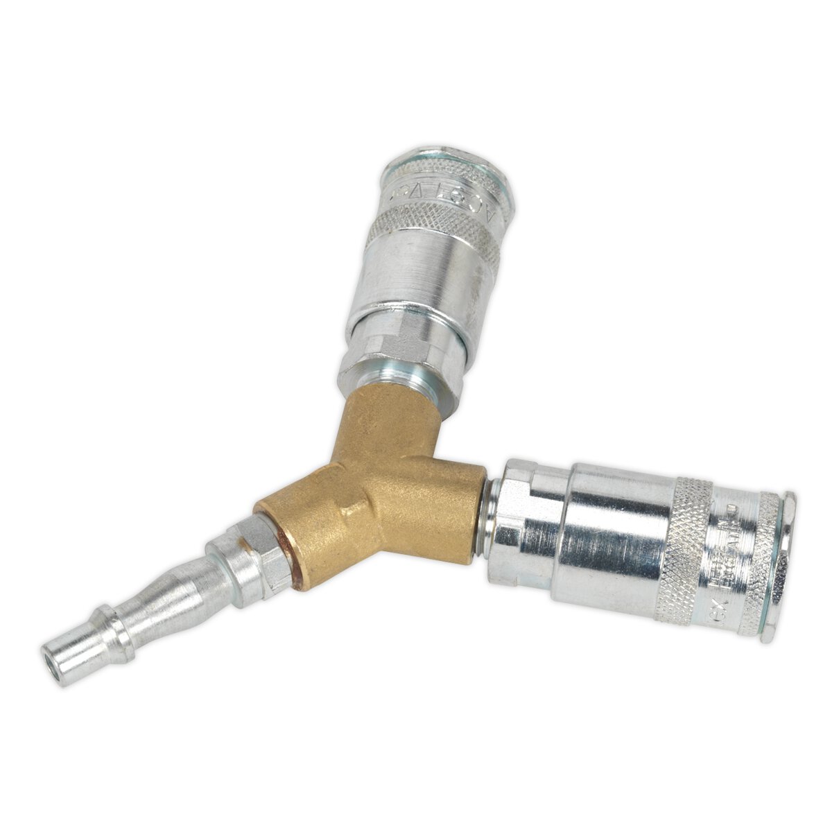 Twin Coupling Bodies Y-Adaptor