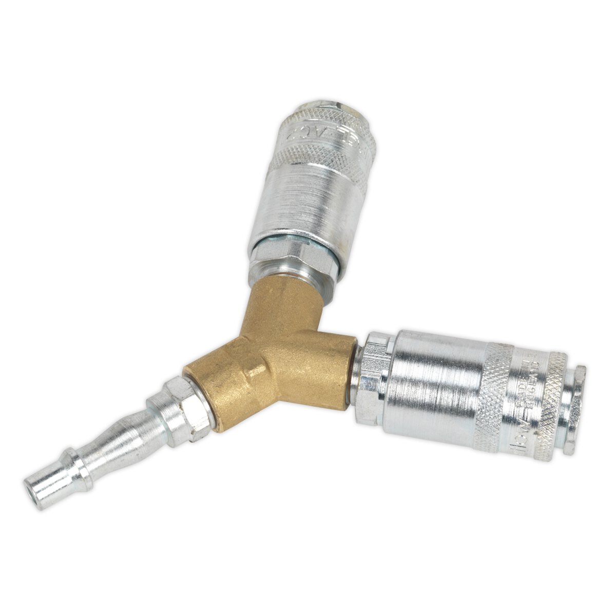 Twin Coupling Bodies Y-Adaptor