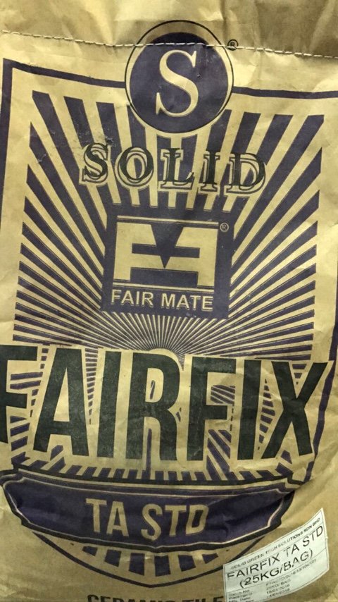 Solid Fairmate Fairfix Water Resistant Grout