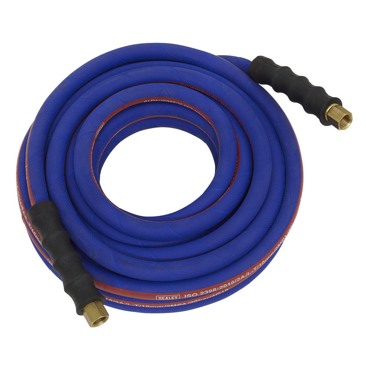 Air Hose 10m x Ø10mm with 1/4"BSP Unions Extra-Heavy-Duty