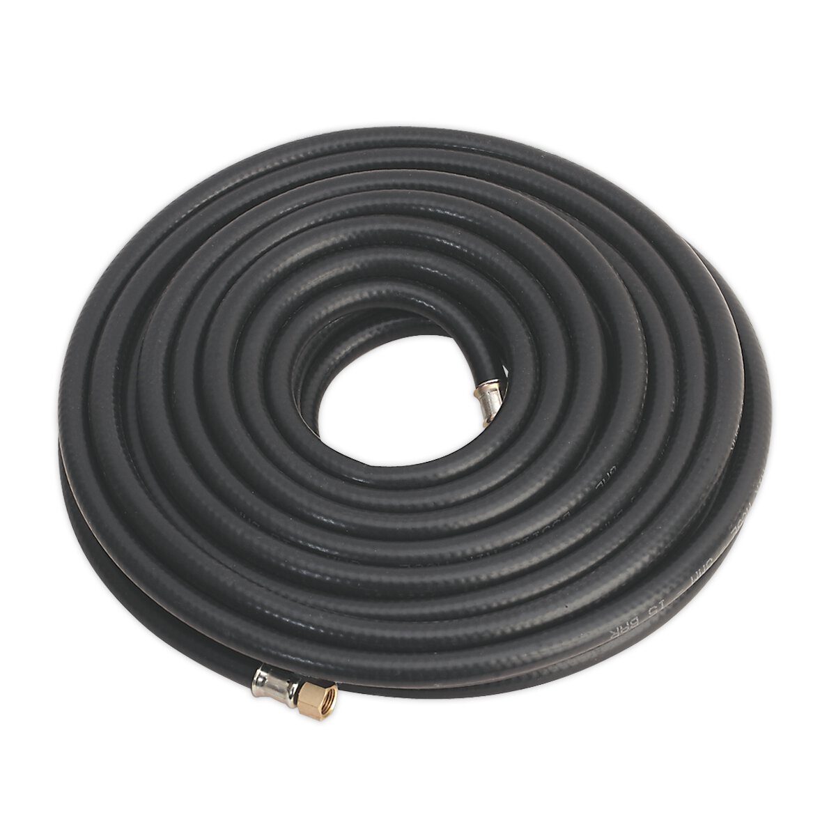 Air Hose 15m x Ø8mm with 1/4"BSP Unions Heavy-Duty