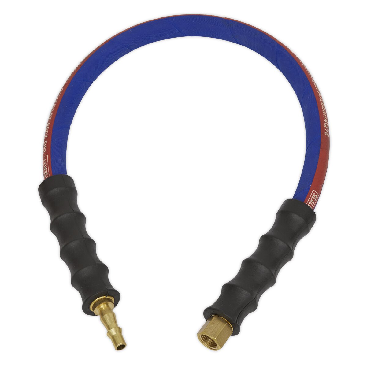 Air Leader Hose 600mm x Ø8mm with Tailpiece & 1/4"BSP Union
