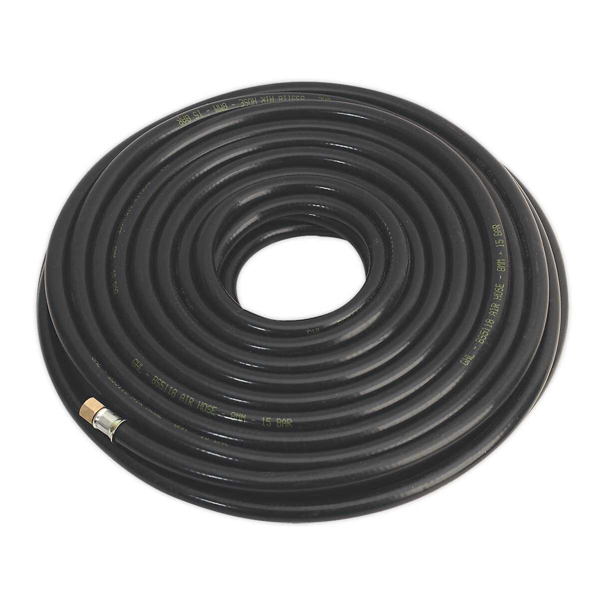 Air Hose 30m x Ø8mm with 1/4"BSP Unions Heavy-Duty