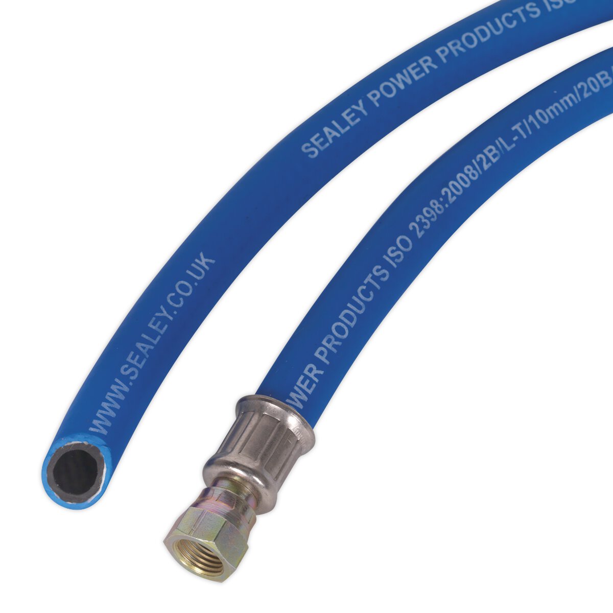 Air Hose 5m x Ø10mm with 1/4"BSP Unions Extra Heavy-Duty