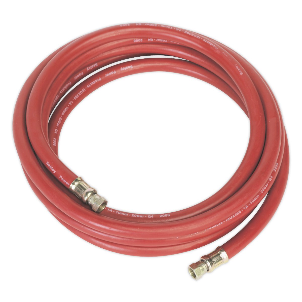 Air Hose 5m x Ø10mm with 1/4"BSP Unions