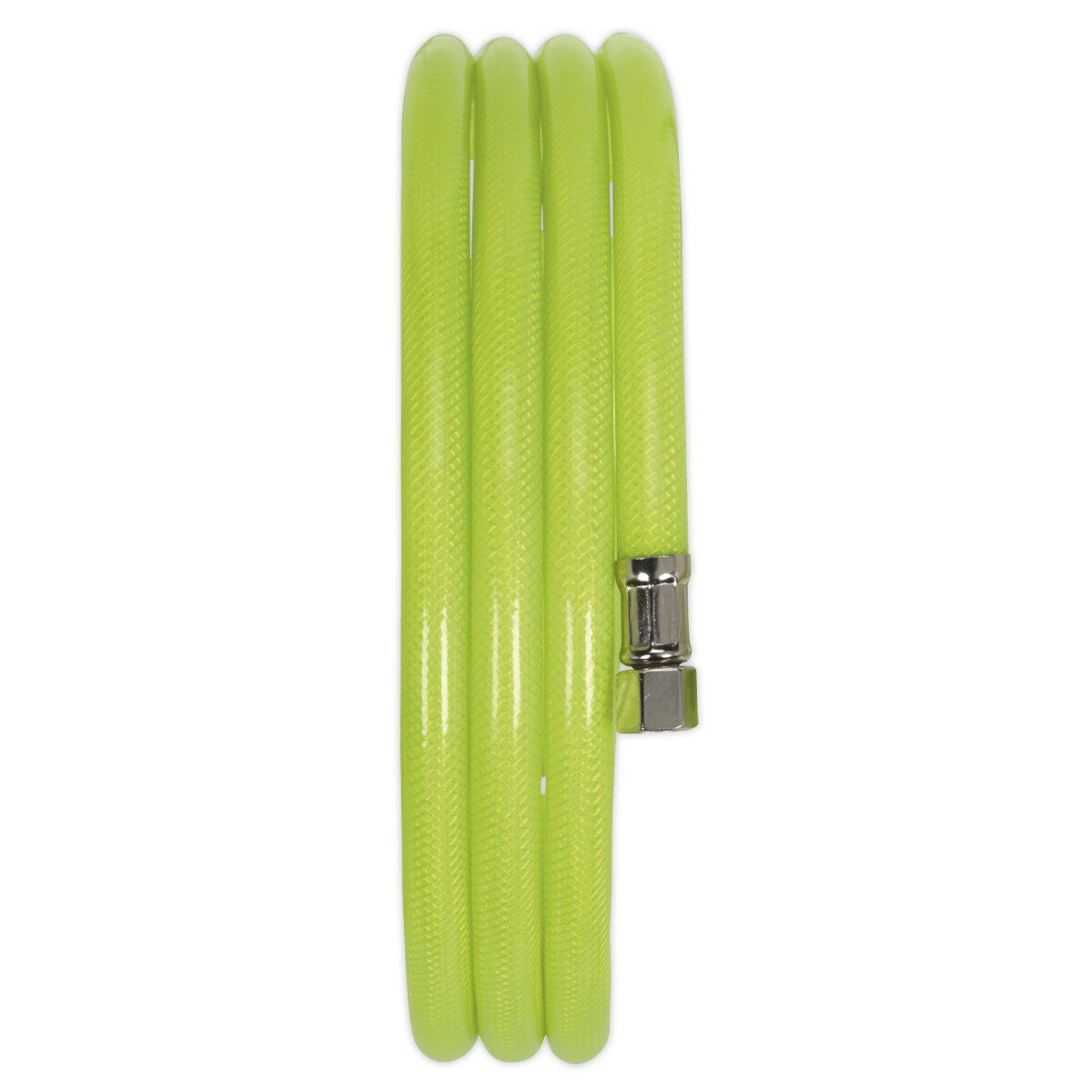 Air Hose High Visibility 10m x Ø8mm with 1/4"BSP Unions