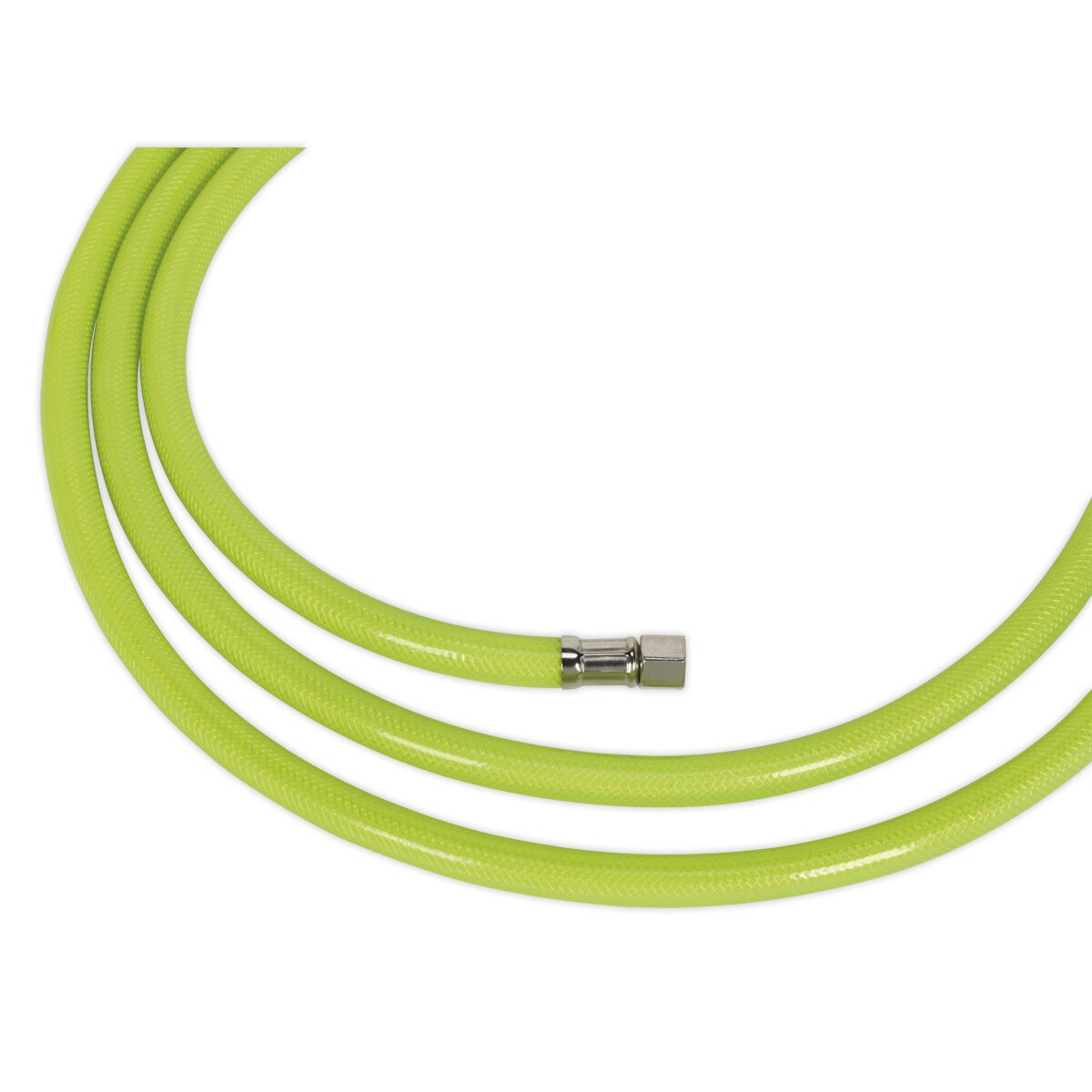 Air Hose High Visibility 10m x Ø8mm with 1/4"BSP Unions