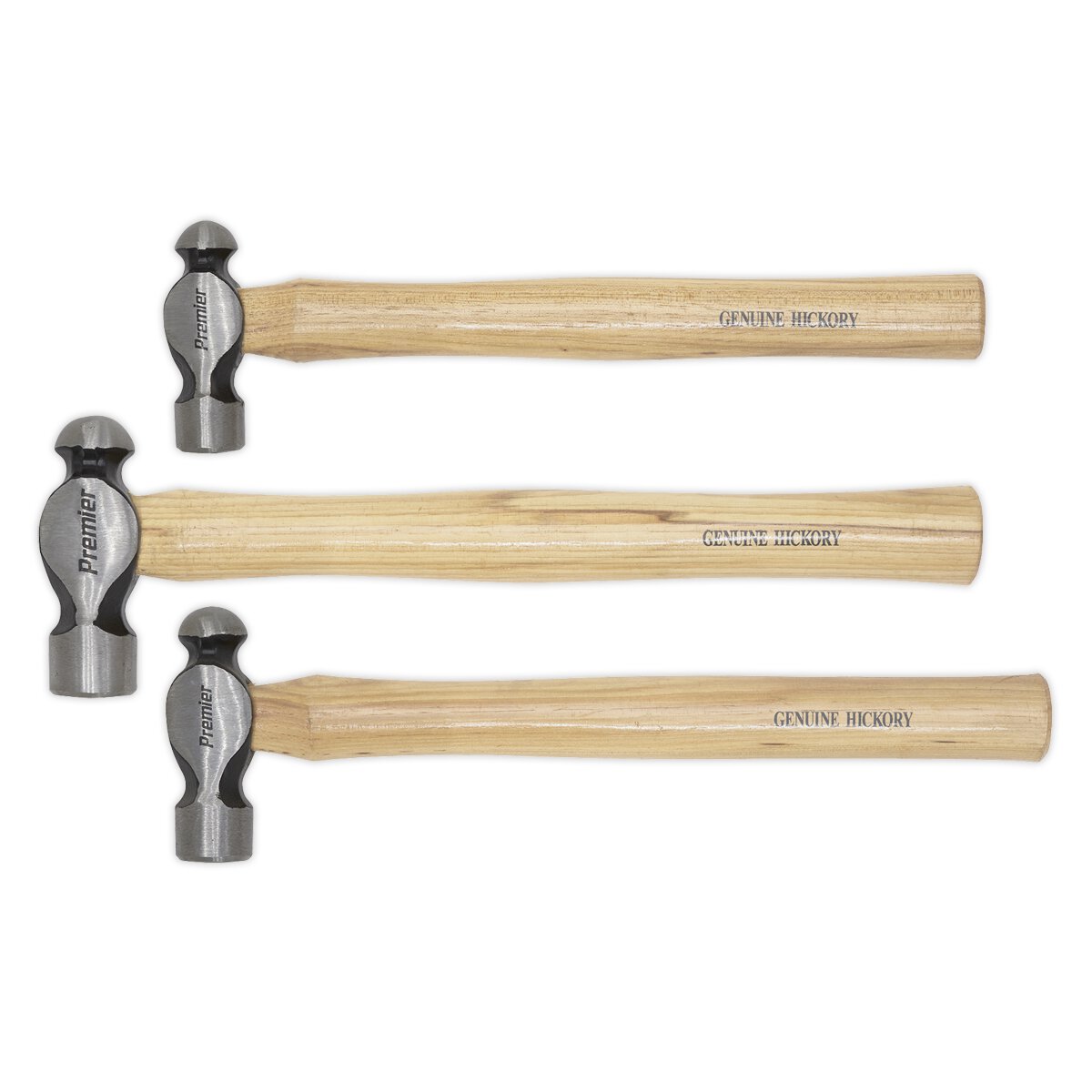 Ball Pein Hammer Set 3pc Hickory Shaft | Building Materials Online