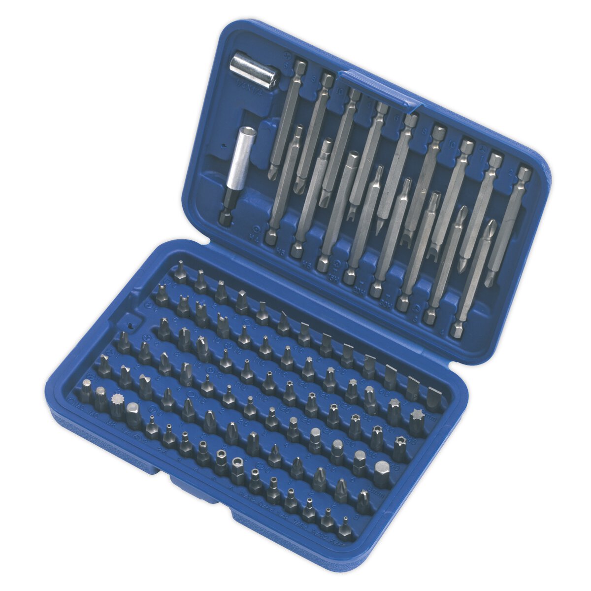 Power Tool/Security Bit Set 99pc Long & Short