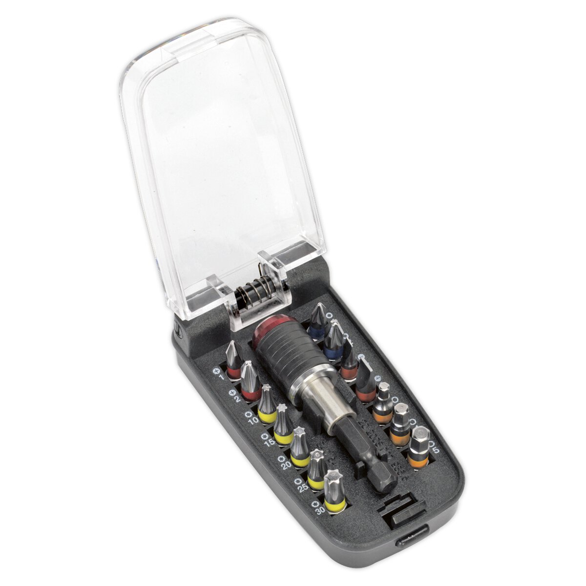 Power Tool Bit Set 15pc Colour-Coded S2