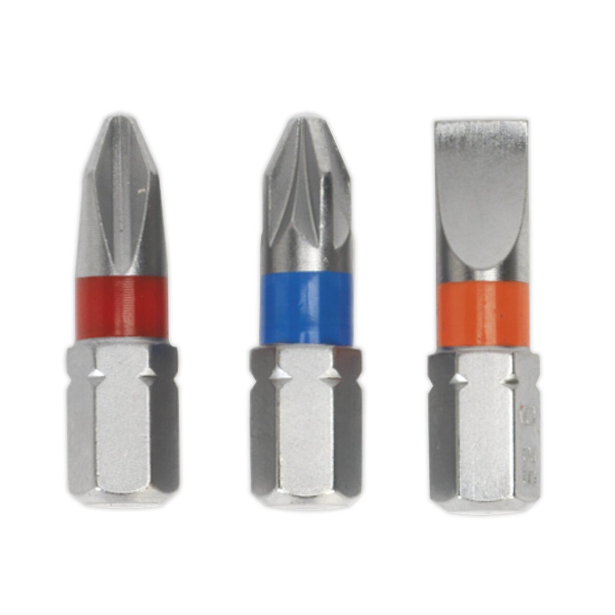 Power Tool Bit Set 15pc Colour-Coded S2