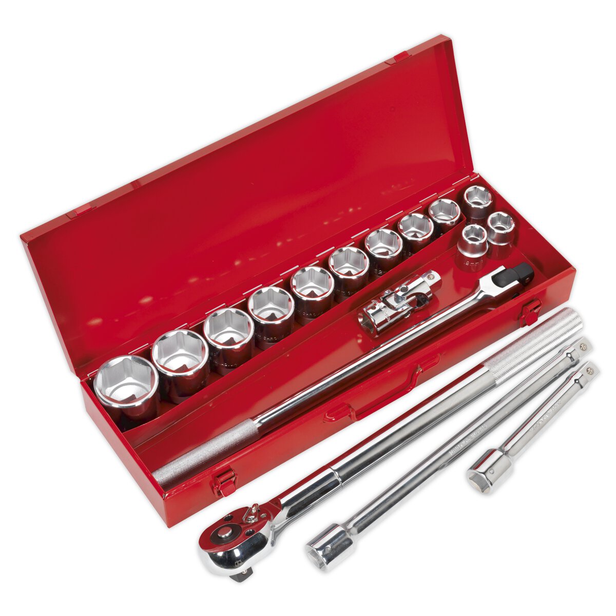 Socket Set 17pc 3/4"Sq Drive WallDrive® Metric