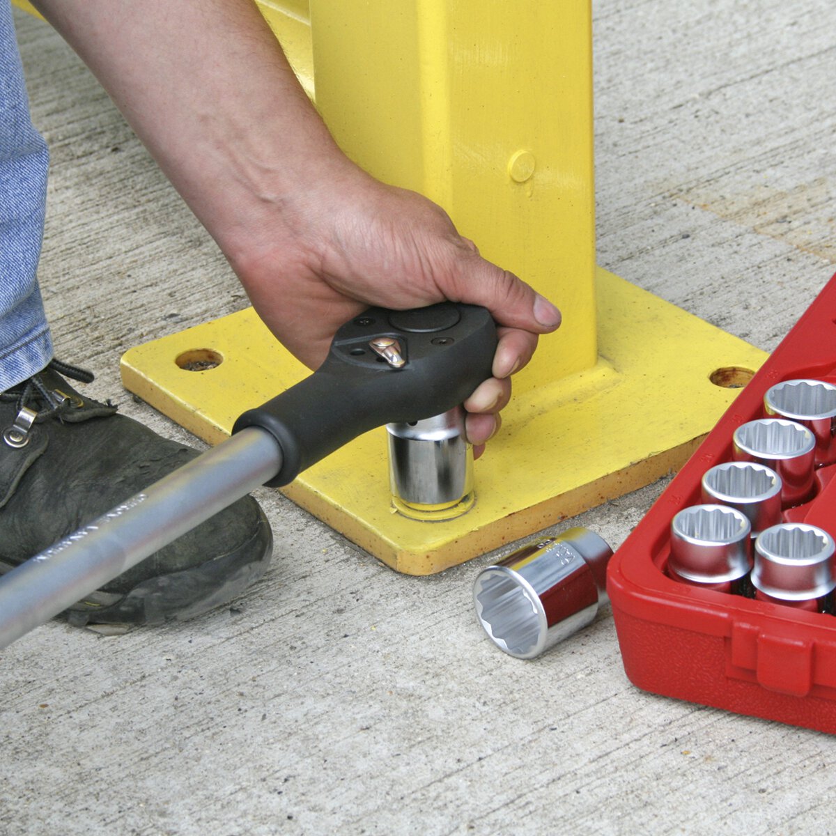 Socket Set 22pc 3/4"Sq Drive 12pt WallDrive® Metric