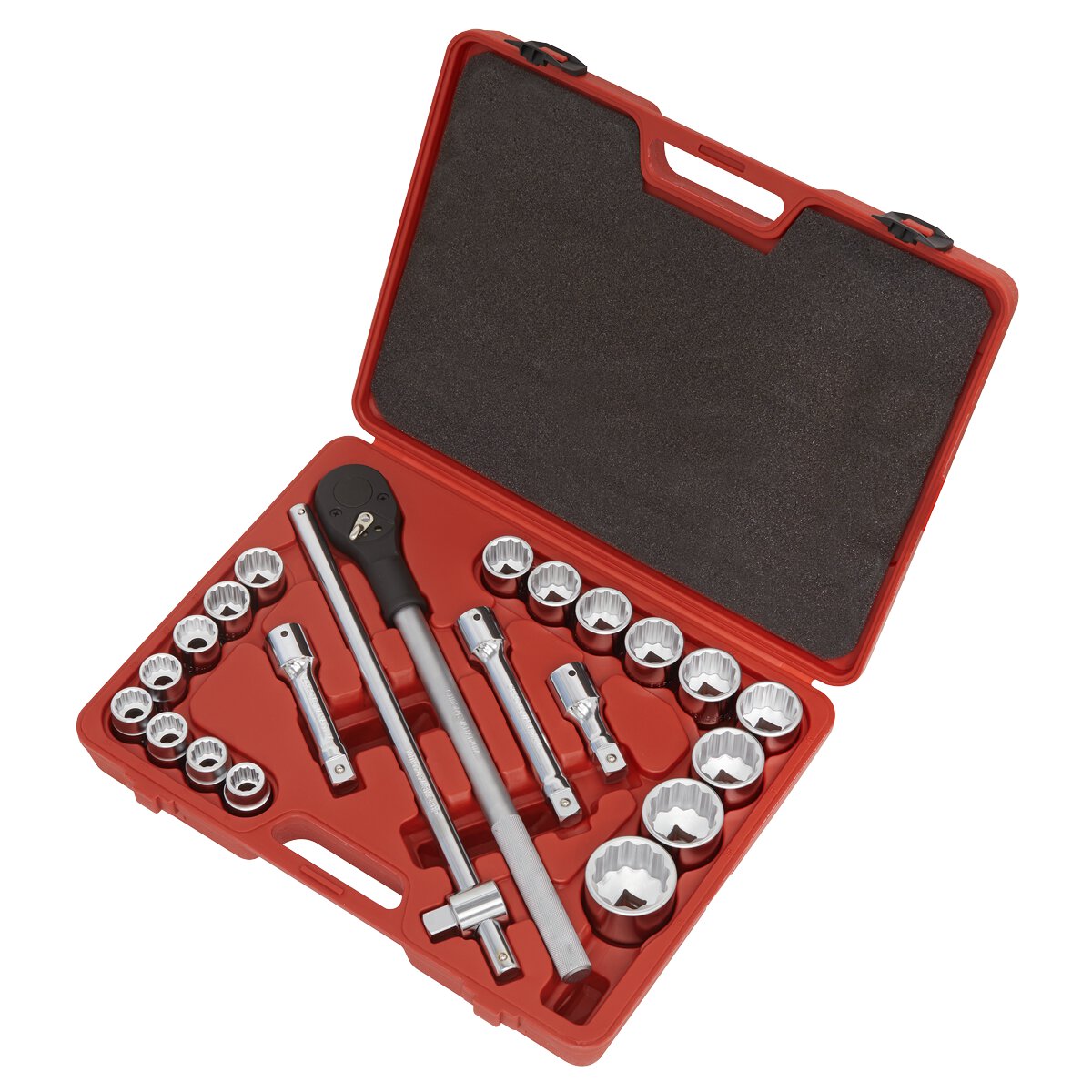 Socket Set 22pc 3/4"Sq Drive 12pt WallDrive® Metric