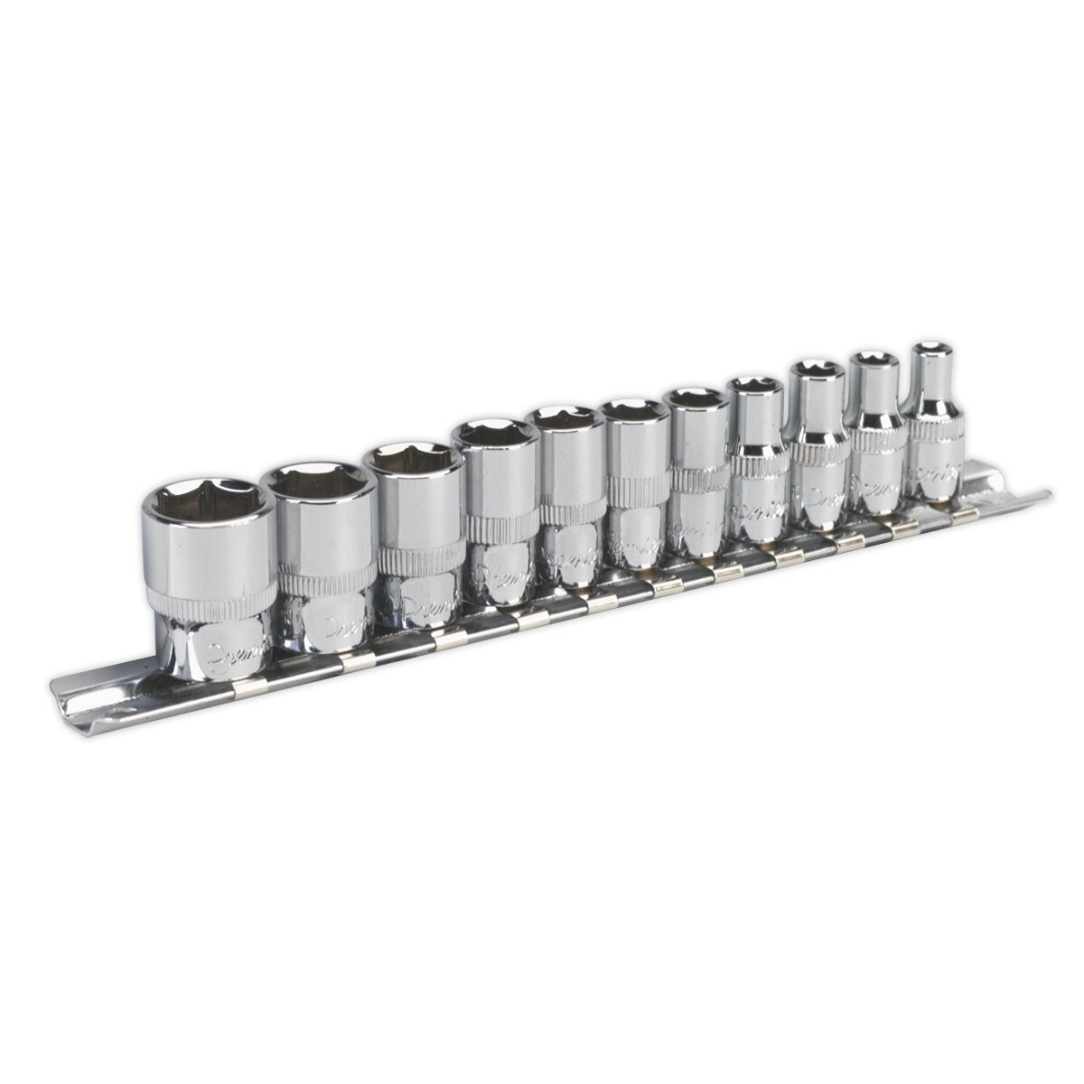 Socket Set 11pc 1/4"Sq Drive 6pt WallDrive® Imperial