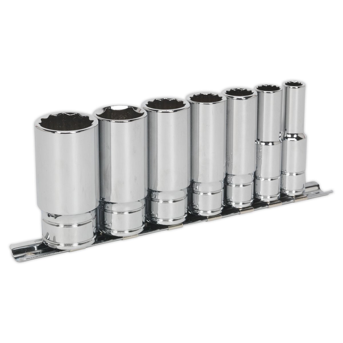 Socket Set 7pc 3/8"Sq Drive Deep Whitworth