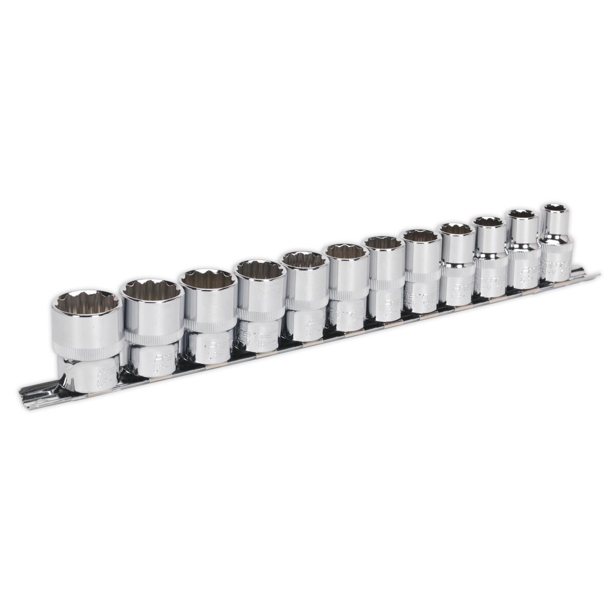 Socket Set 12pc 1/2"Sq Drive 12pt WallDrive® Metric