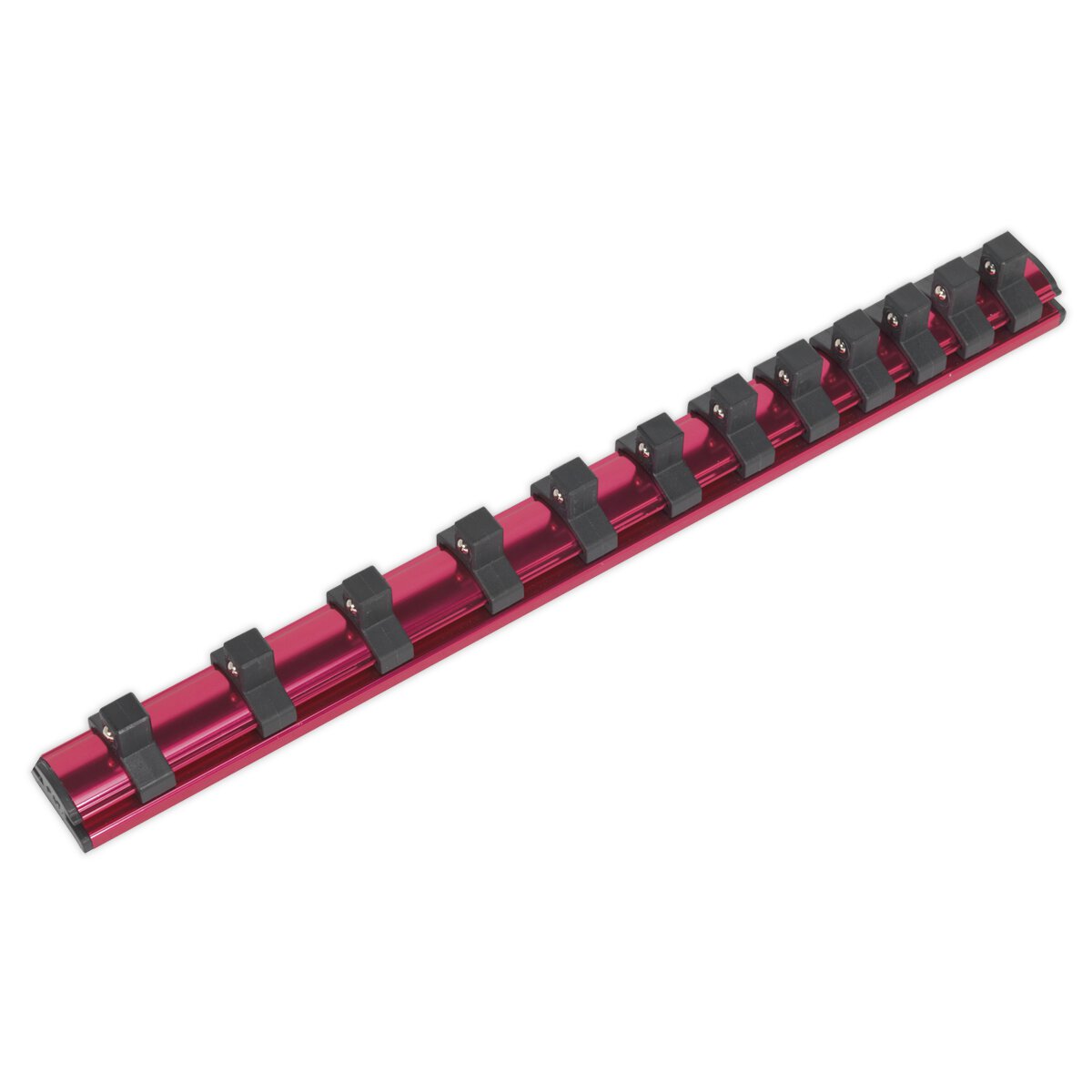 Socket Retaining Rail Magnetic 3/8"Sq Drive 12 Clips