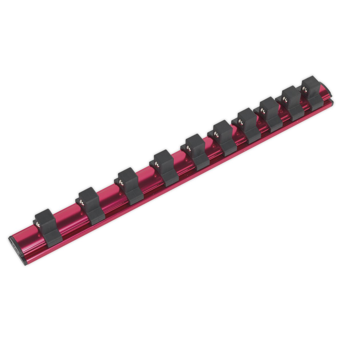 Socket Retaining Rail Magnetic 1/2"Sq Drive 10 Clips