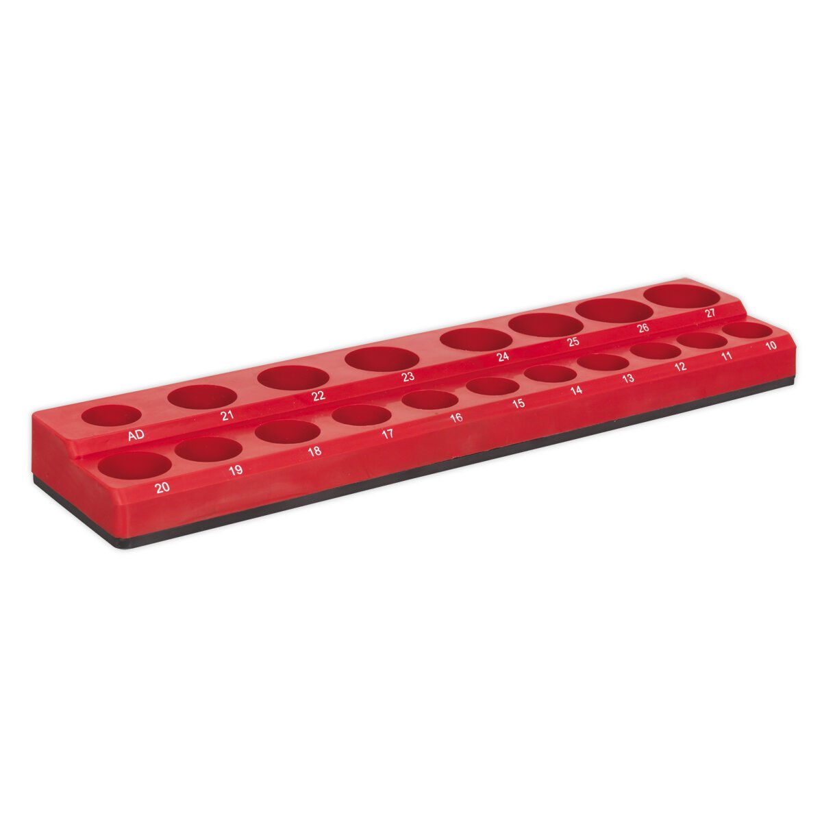 Socket Holder Magnetic 1/2"Sq Drive Capacity 19 Sockets