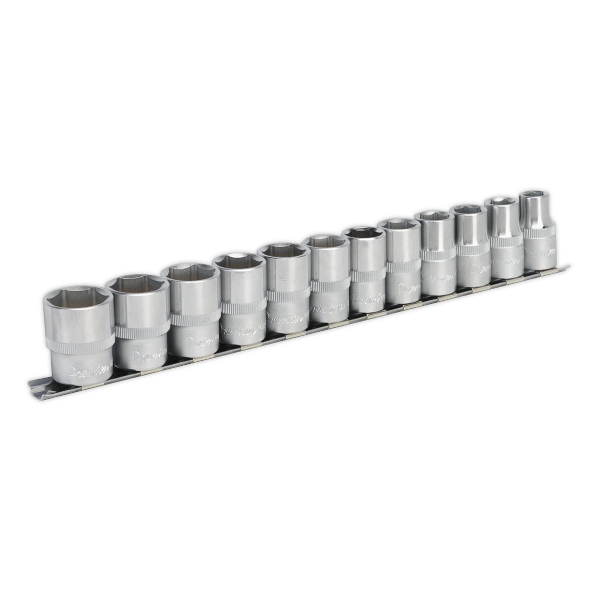 Socket Set 12pc 1/2"Sq Drive 6pt WallDrive® Metric