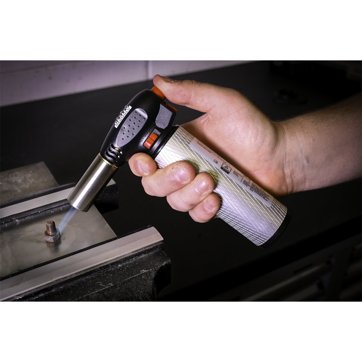 Heavy-Duty Butane Soldering Torch